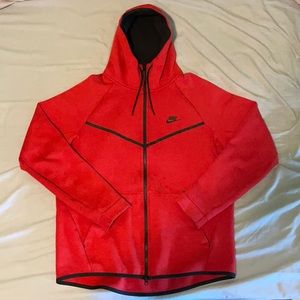 OG Nike tech Fleece Red Size Large